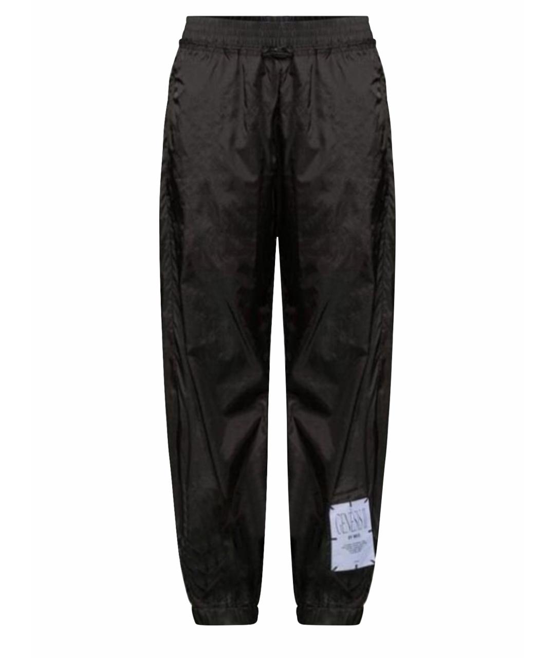 MCQ ALEXANDER MCQUEEN Черные полиэстеровые спортивные брюки и шорты, фото 1
