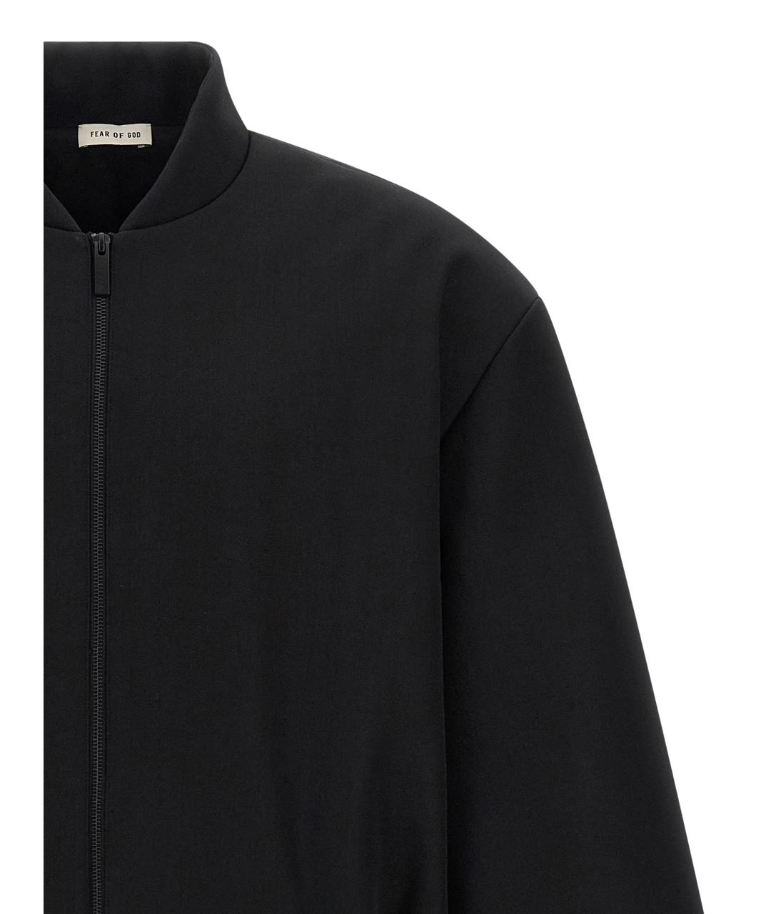FEAR OF GOD Черная шерстяная куртка, фото 3