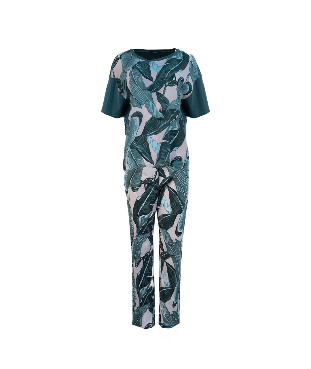 WEEKEND MAX MARA Мульти хлопковый костюм с брюками, фото 1