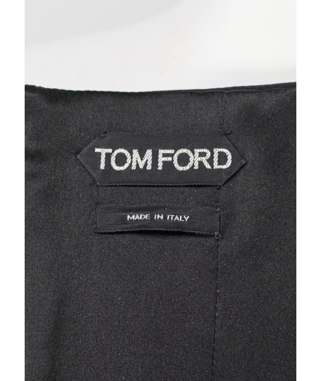 TOM FORD Черный вискозный корсет, фото 3