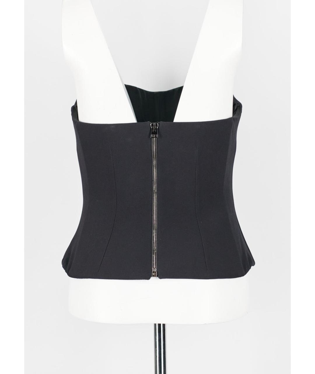 TOM FORD Черный вискозный корсет, фото 2