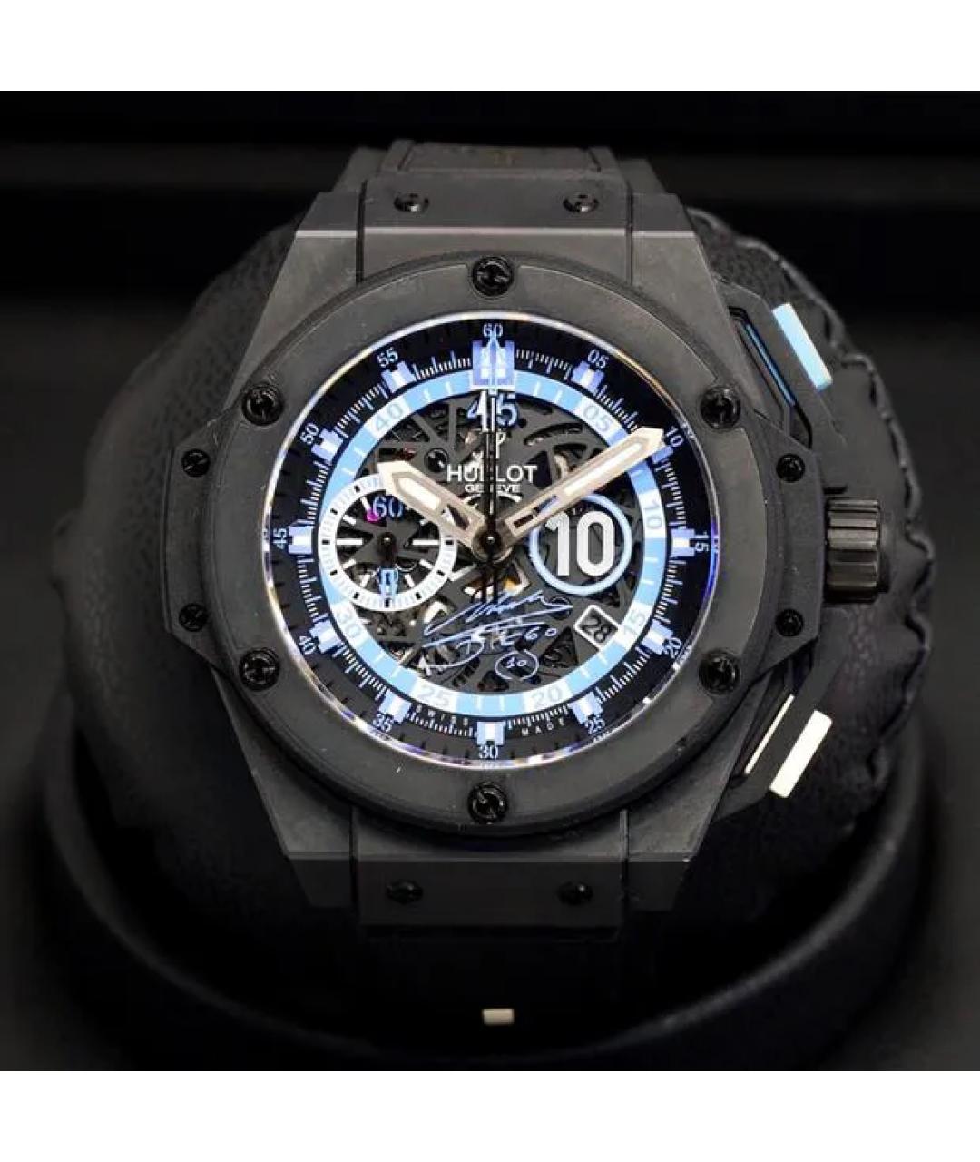 HUBLOT Черные керамические часы, фото 2