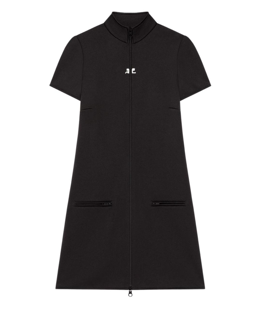 COURREGES Черное платье, фото 1