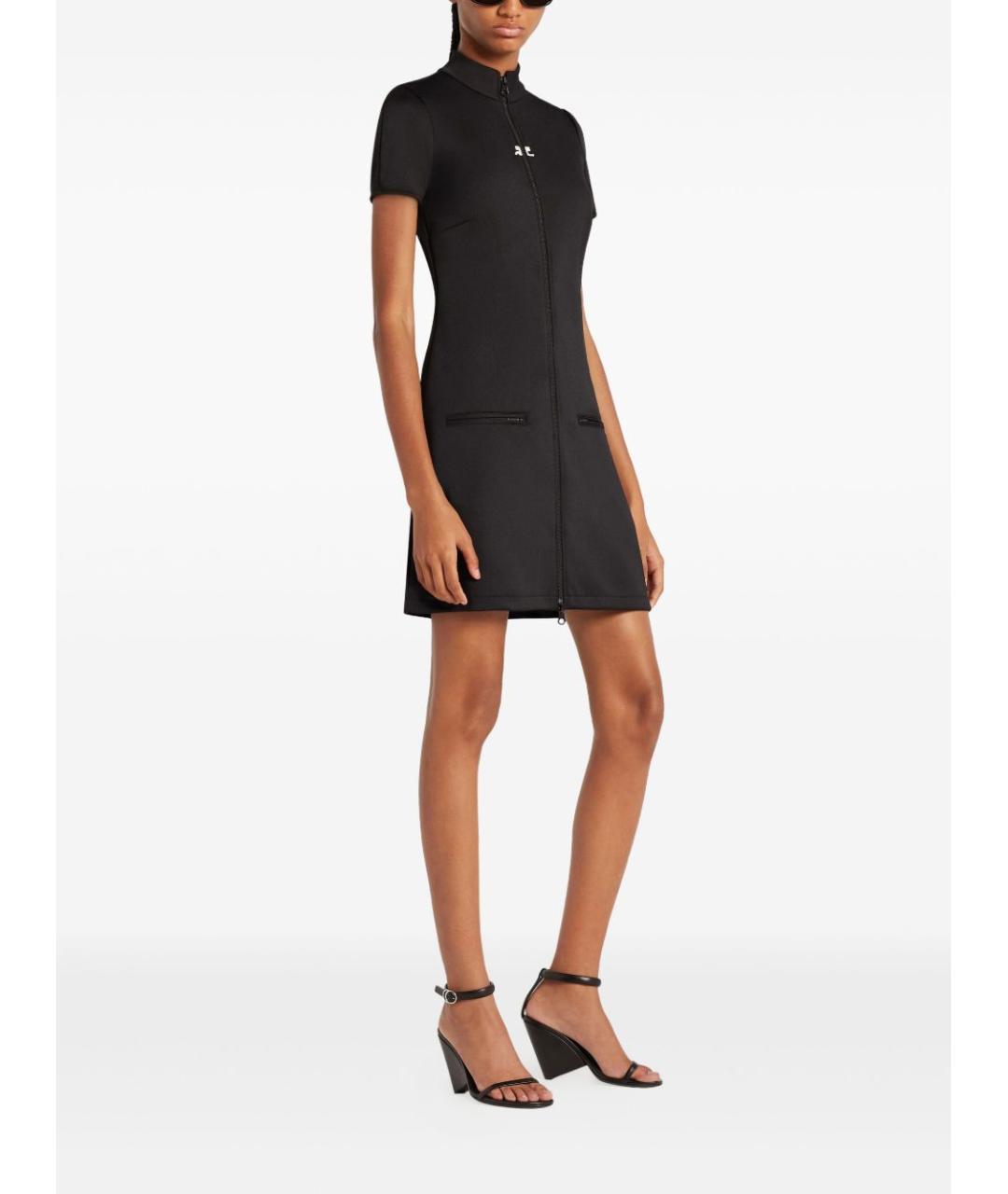 COURREGES Черное платье, фото 2