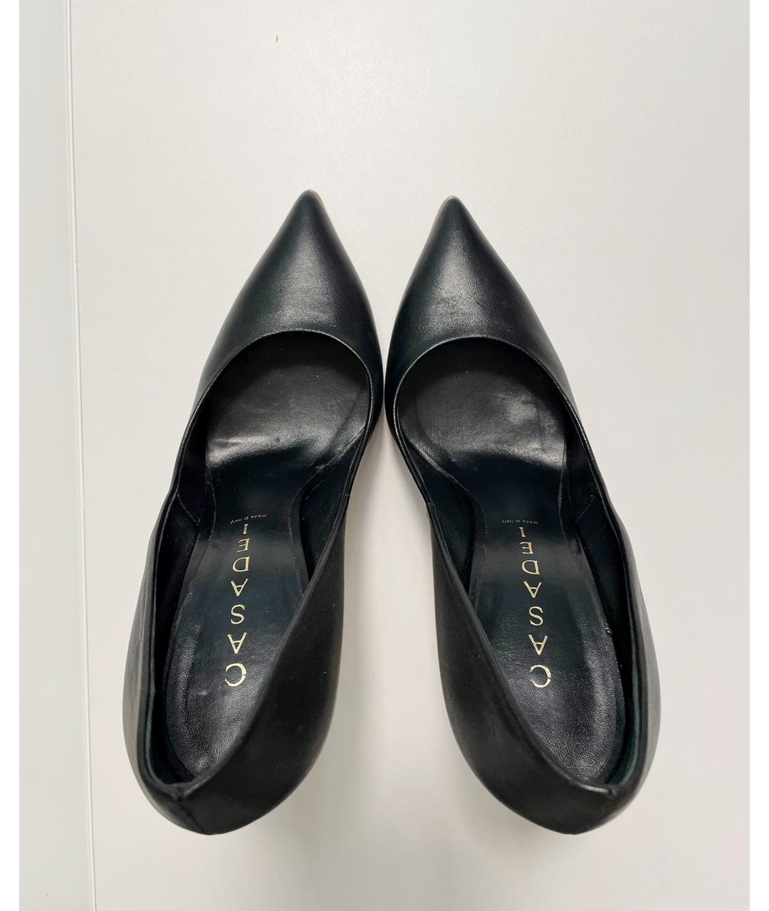CASADEI Черные кожаные туфли, фото 3