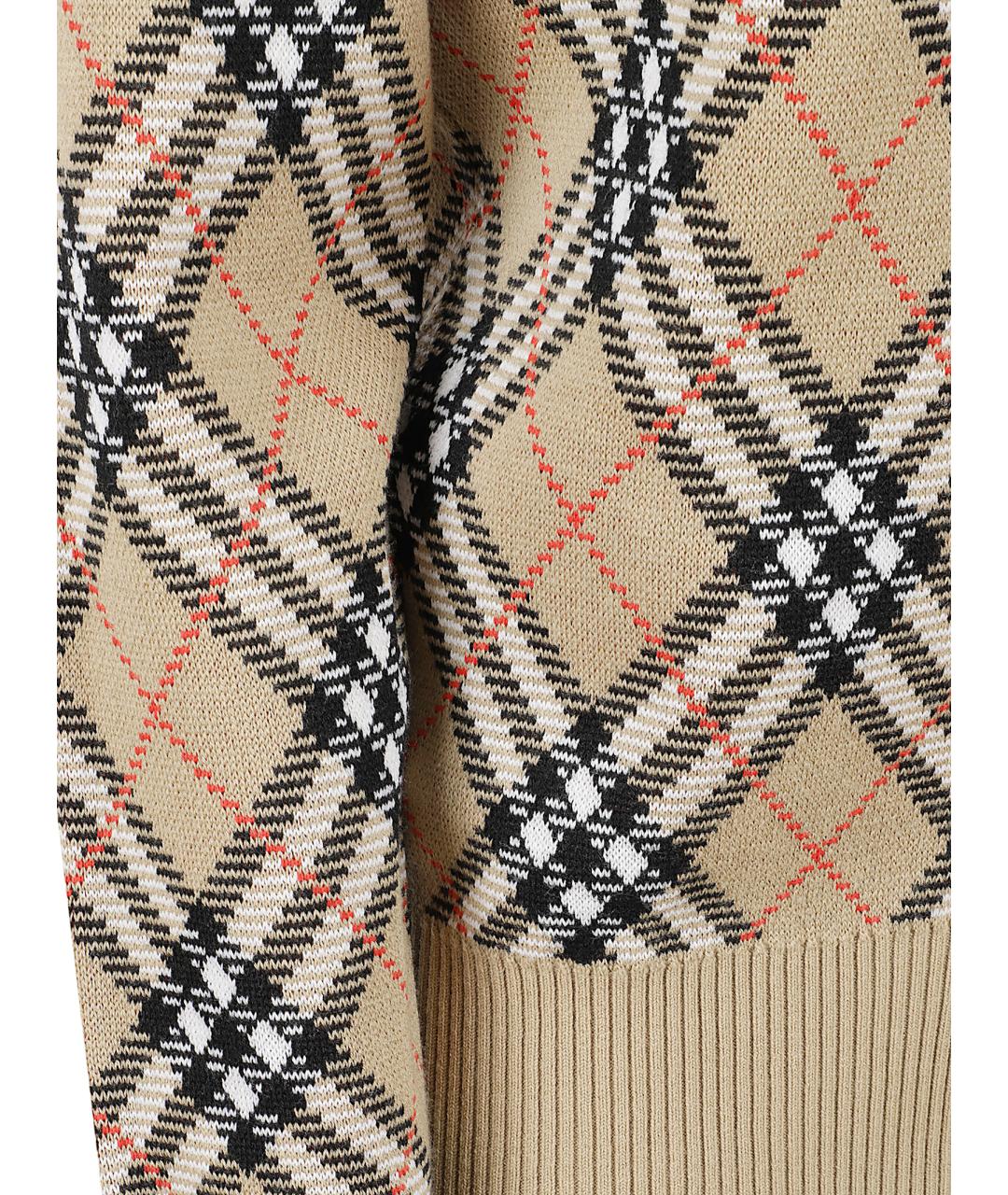 BURBERRY Бежевый шерстяной кардиган, фото 2