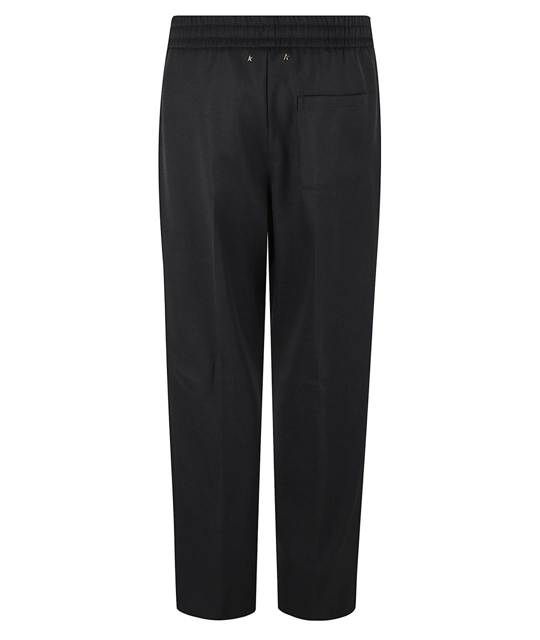 GOLDEN GOOSE DELUXE BRAND Темно-синие хлопковые повседневные брюки, фото 3