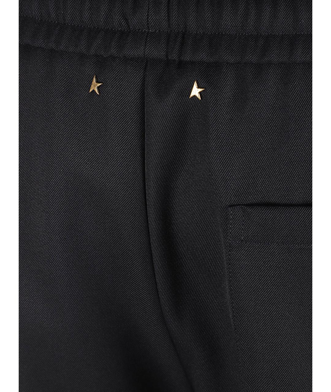 GOLDEN GOOSE DELUXE BRAND Темно-синие хлопковые повседневные брюки, фото 2