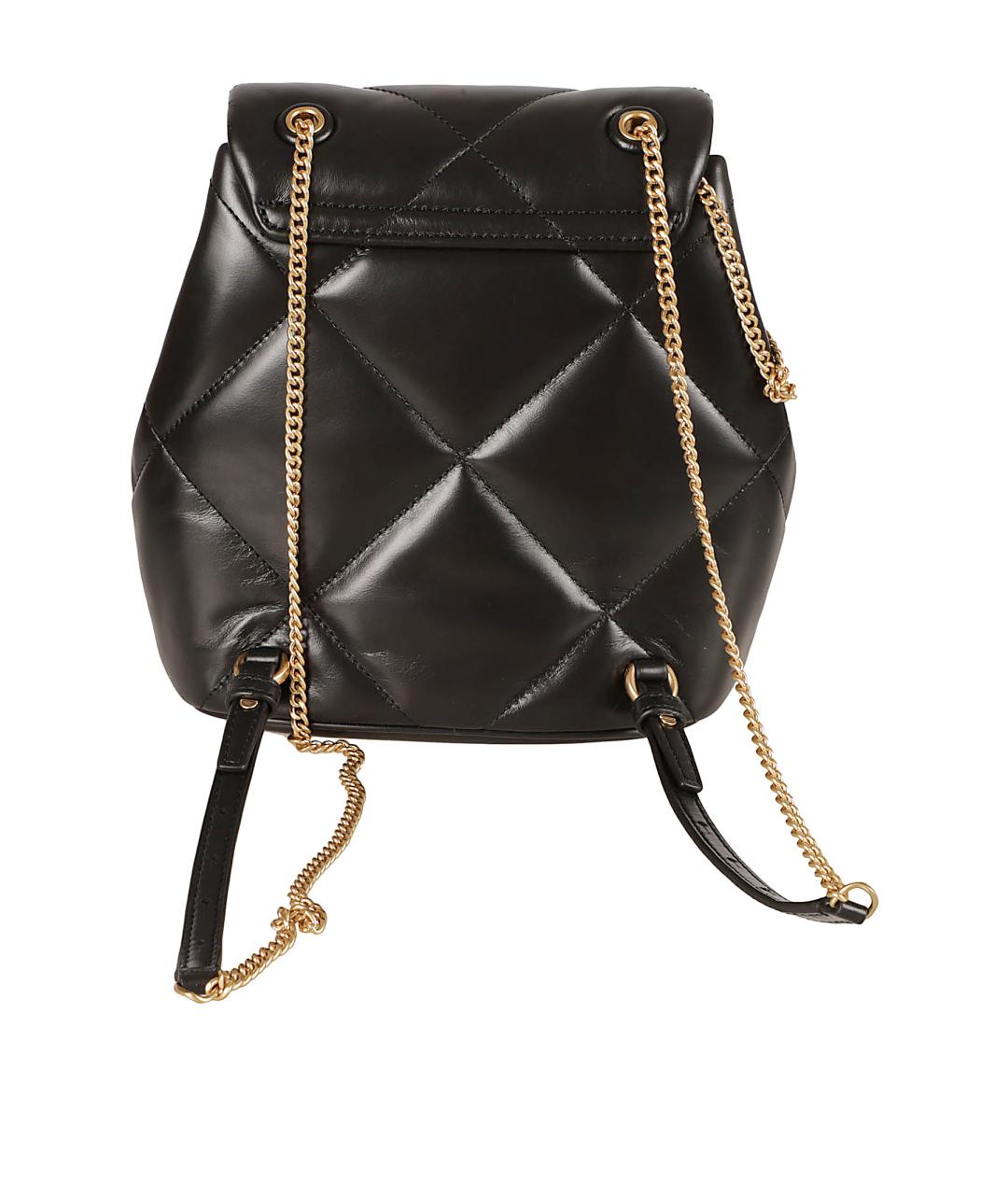 TORY BURCH Черный кожаный рюкзак, фото 2