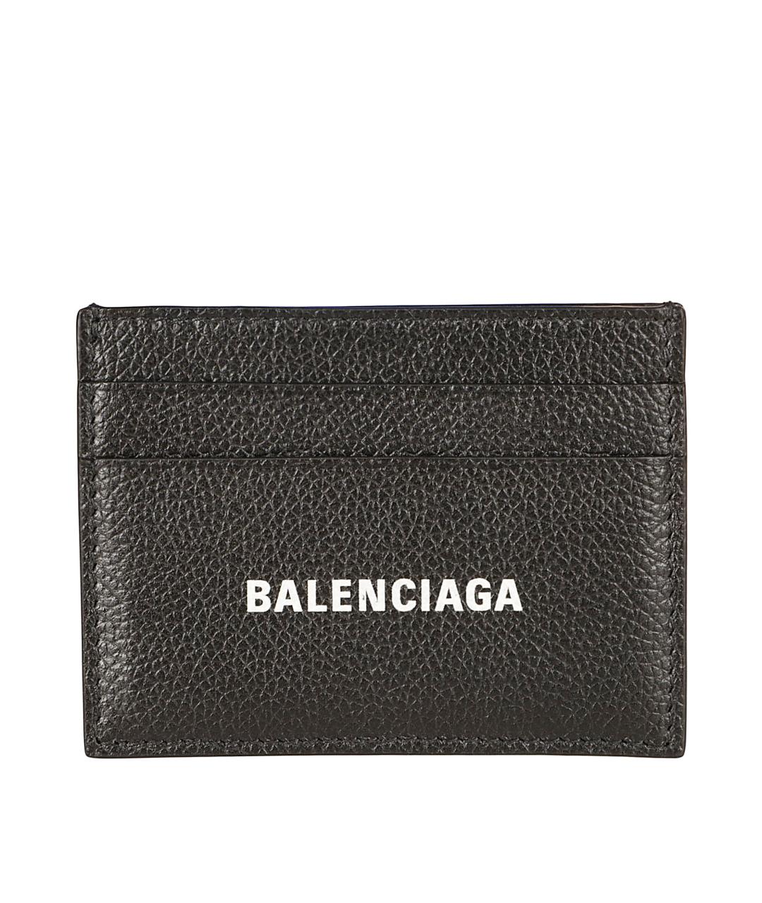 BALENCIAGA Черный кожаный кардхолдер, фото 1