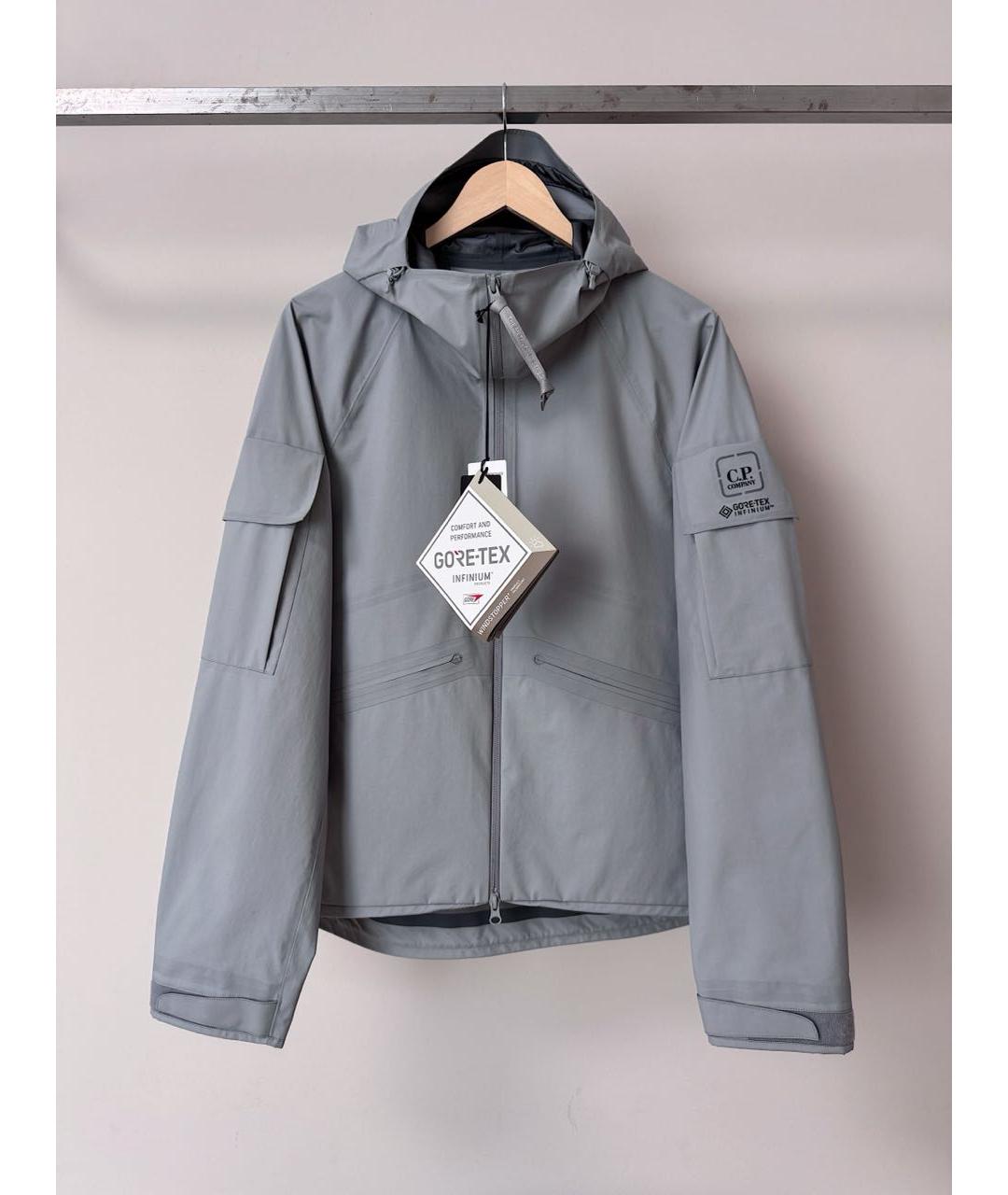 CP COMPANY Серая полиамидовая куртка, фото 5