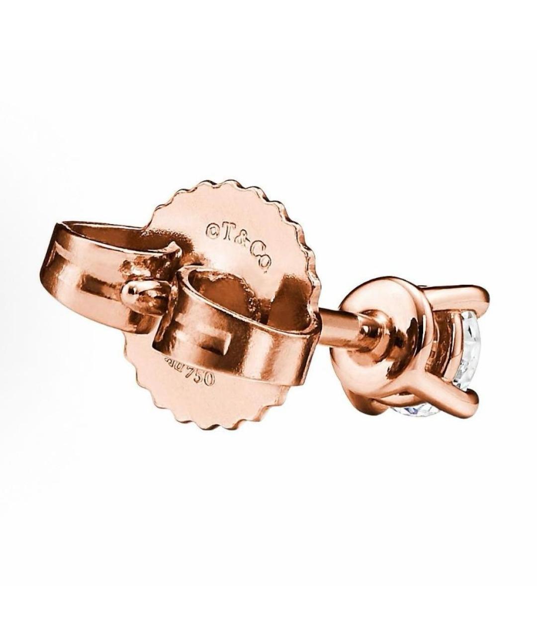 TIFFANY&CO Золотые серьги из розового золота, фото 3