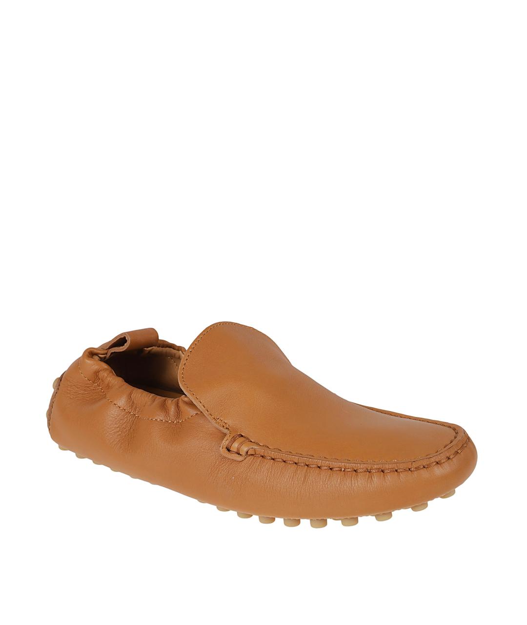 TOD'S Коричневые кожаные мокасины, фото 2