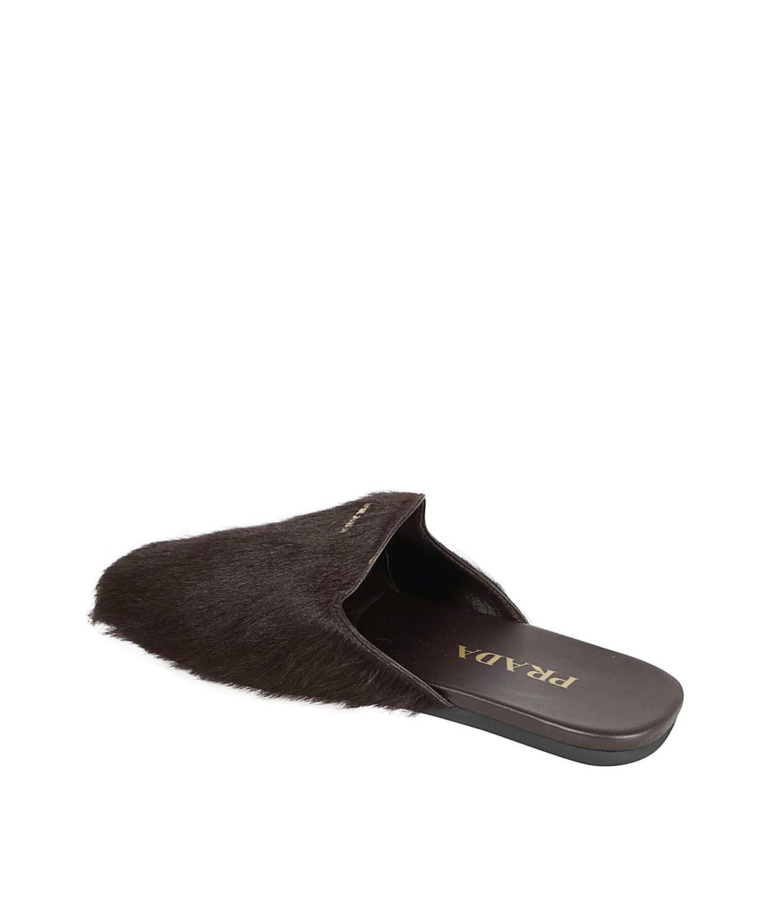 PRADA Коричневые мюли, фото 3