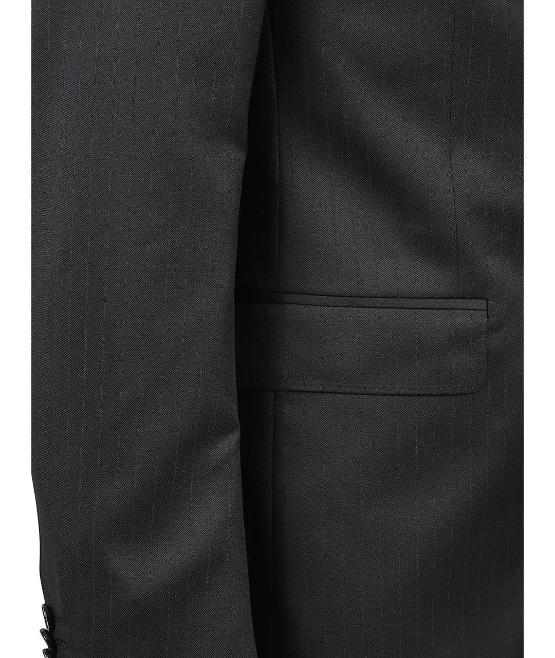 ZEGNA Черный классический костюм, фото 2