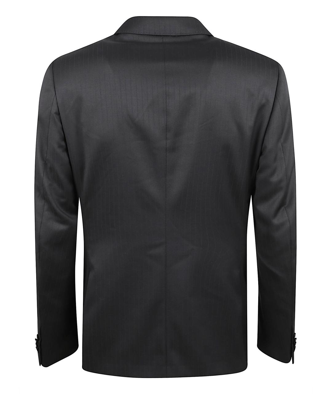 ZEGNA Черный классический костюм, фото 3
