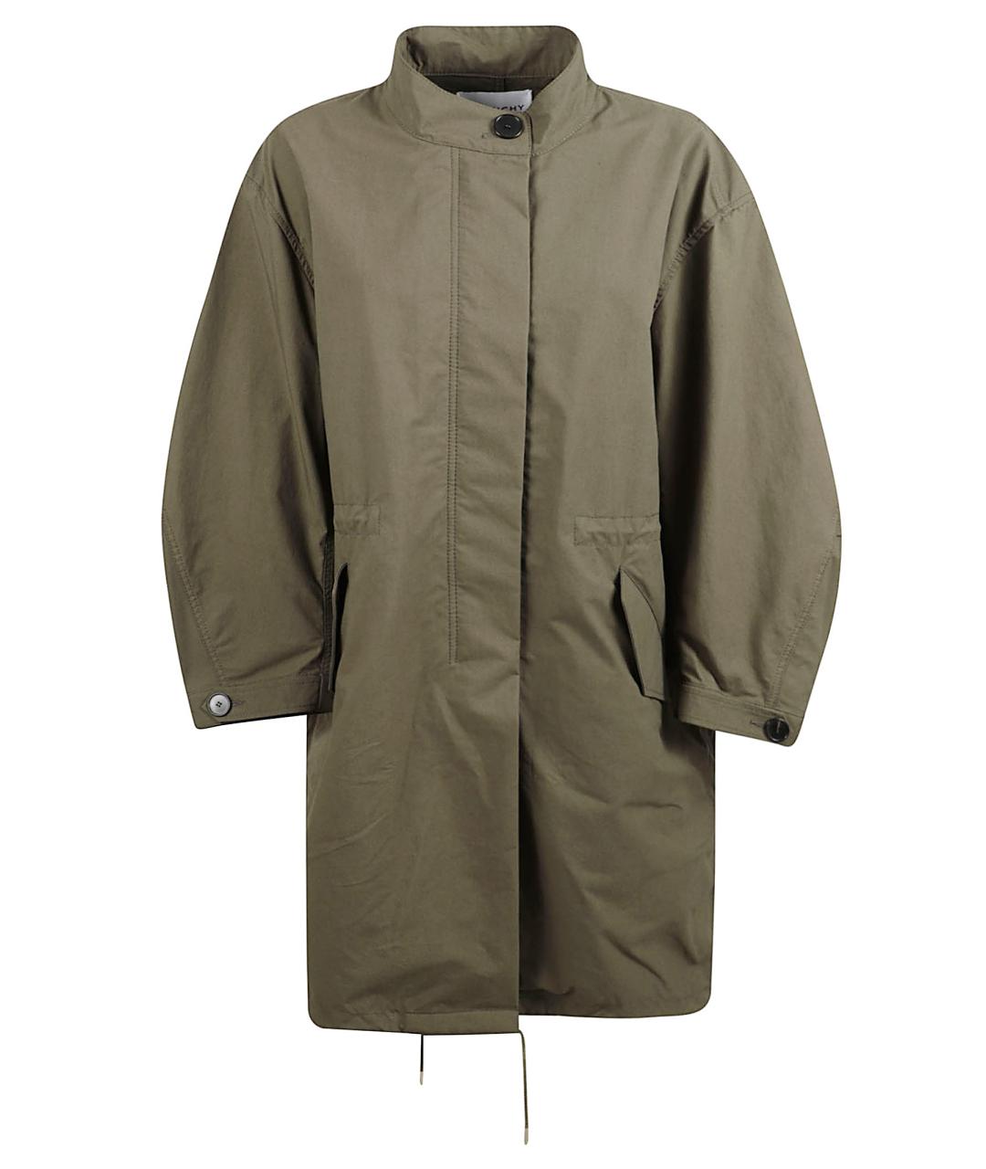 GIVENCHY Хаки хлопковая парка, фото 1