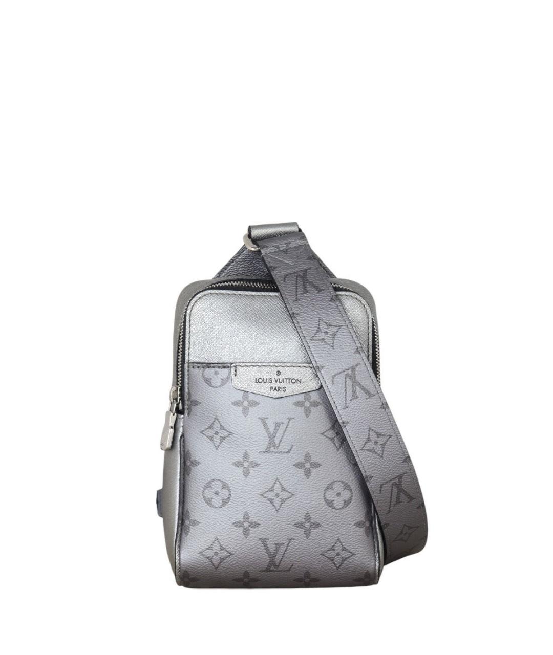 LOUIS VUITTON Серебряная сумка на плечо, фото 1