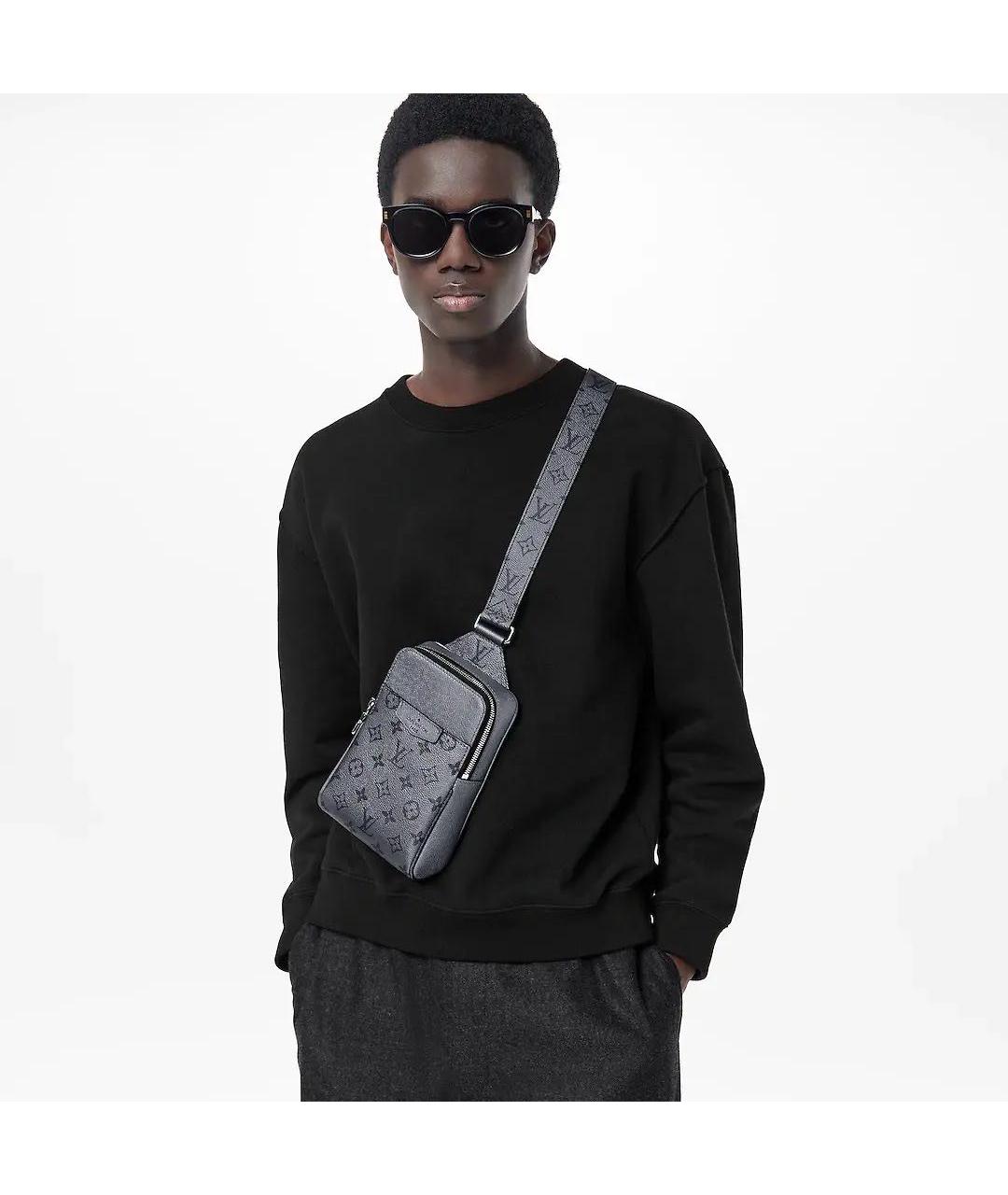 LOUIS VUITTON Серебряная сумка на плечо, фото 6