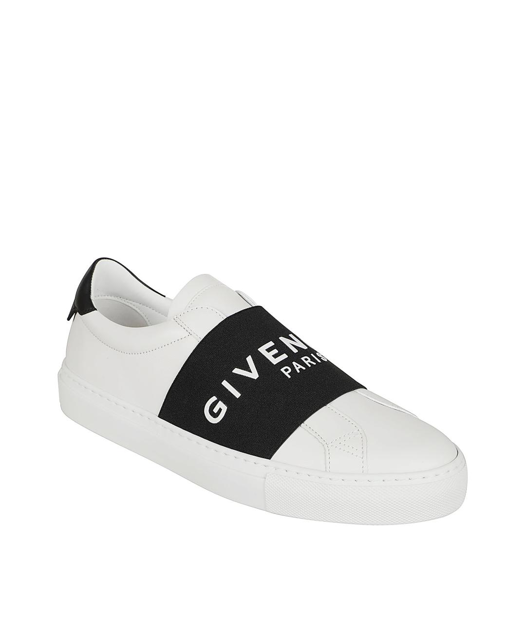 GIVENCHY Белые кожаные слипоны, фото 2