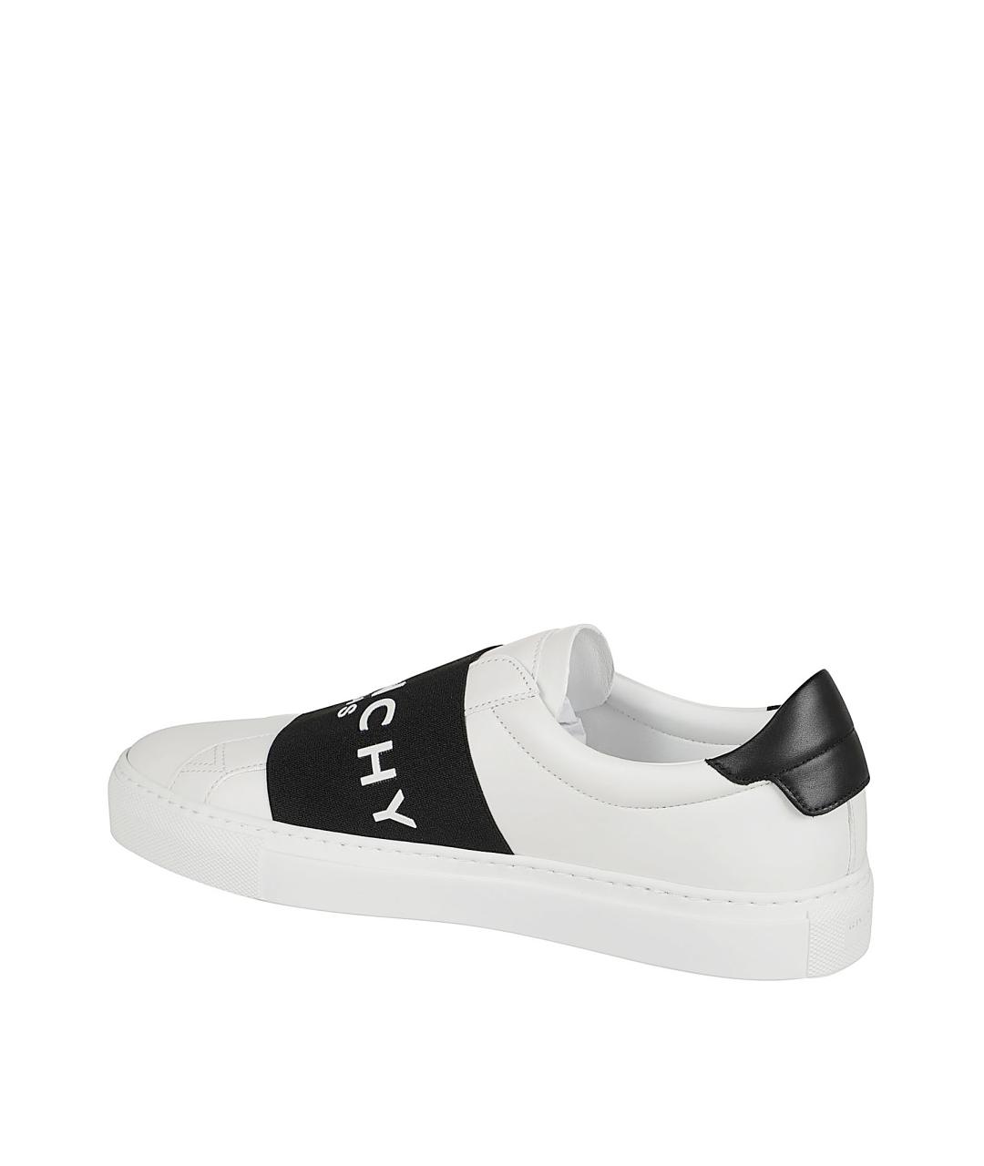 GIVENCHY Белые кожаные слипоны, фото 3