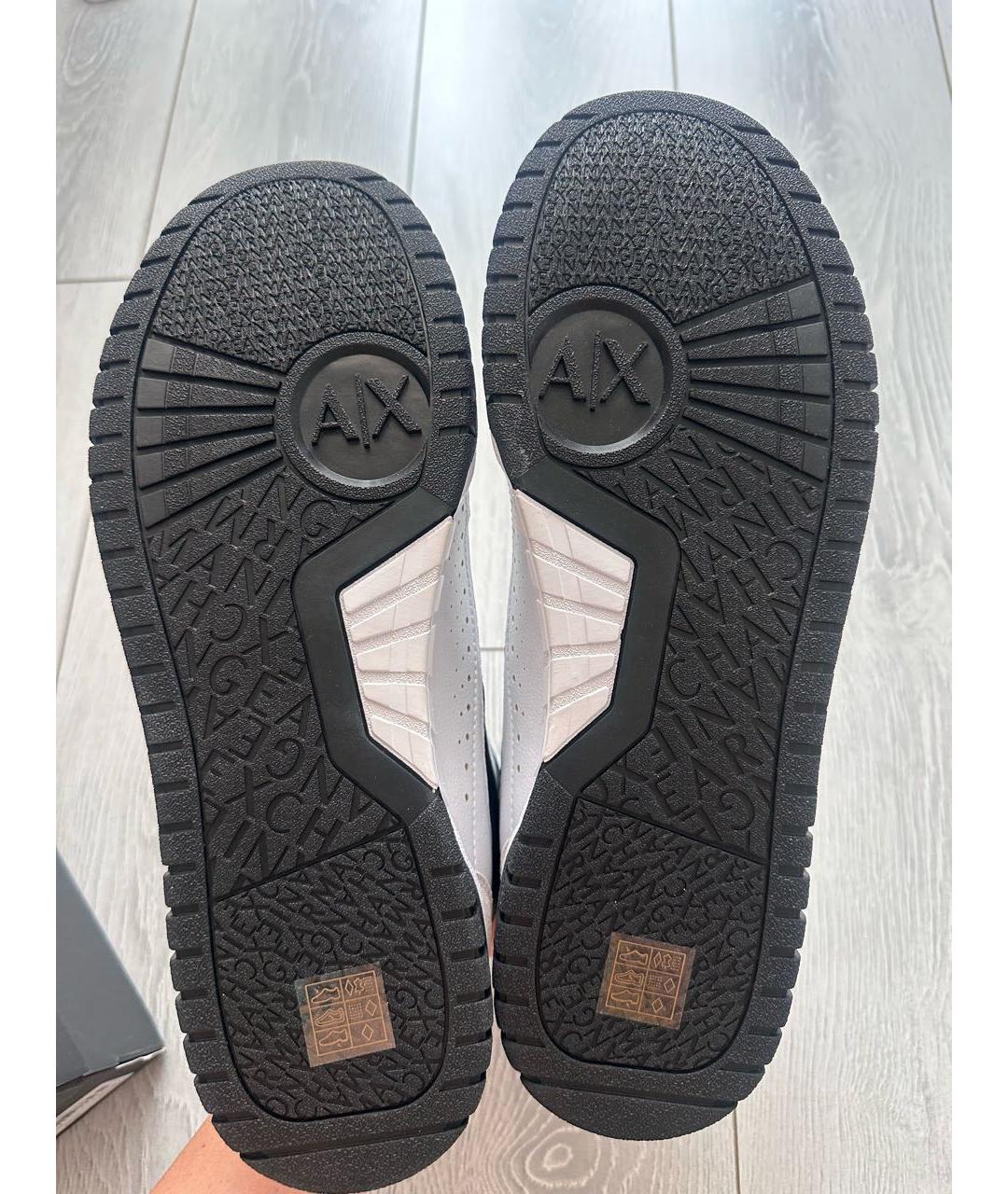 ARMANI EXCHANGE Белые высокие кроссовки / кеды, фото 6