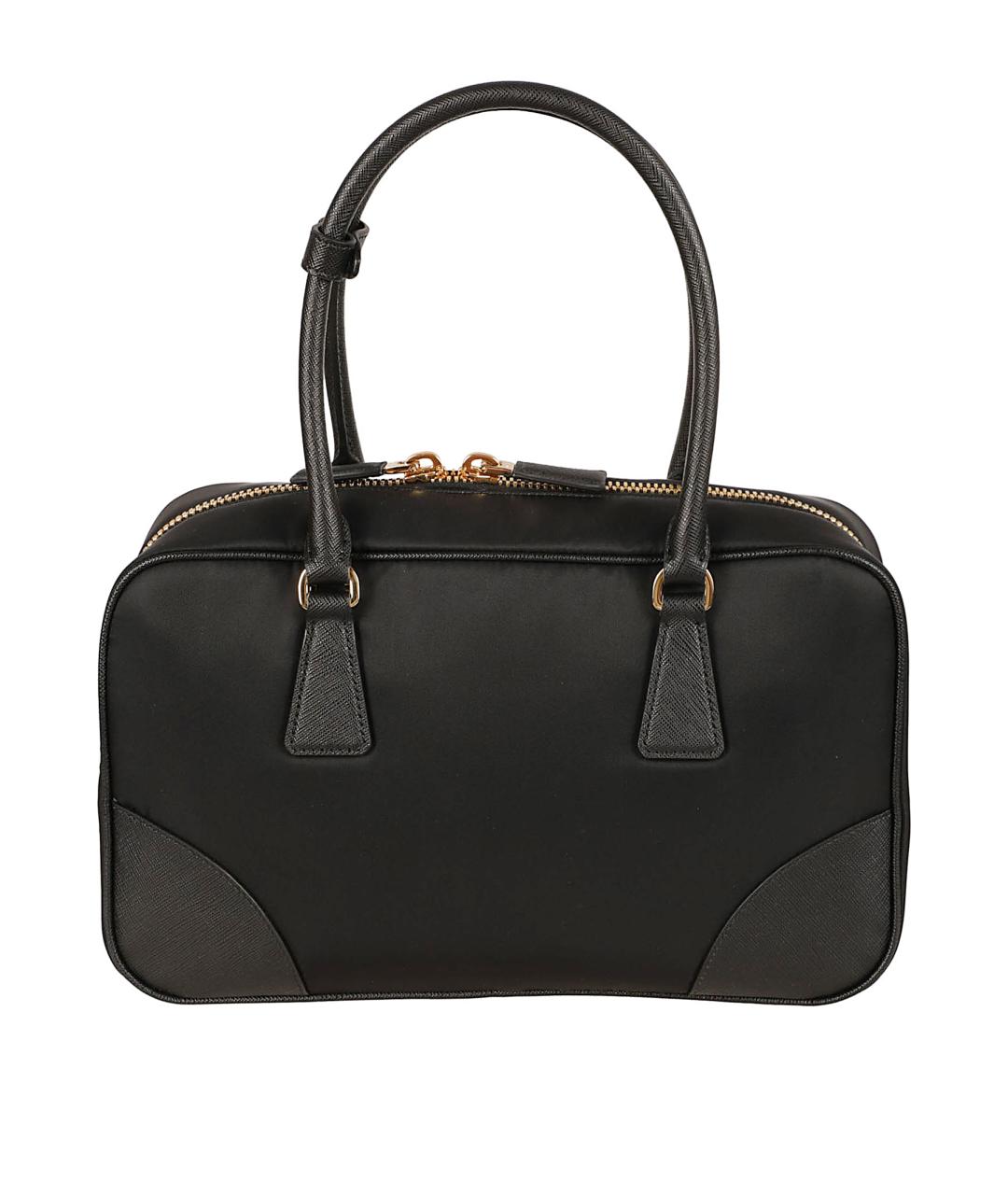 PRADA Черная синтетическая сумка тоут, фото 2