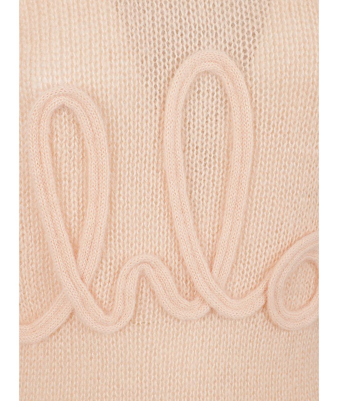 CHLOE Розовый шерстяной джемпер / свитер, фото 2
