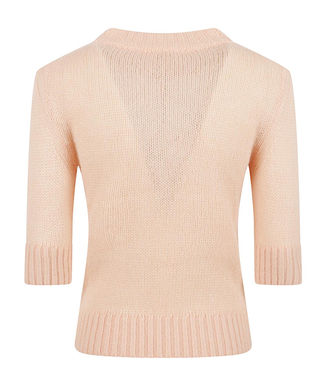 CHLOE Розовый шерстяной джемпер / свитер, фото 3