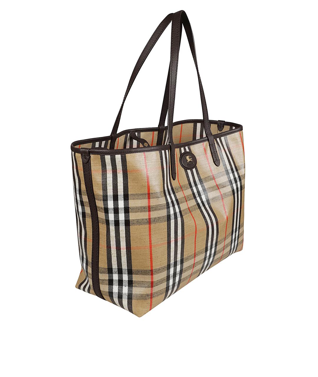 BURBERRY Бежевая сумка тоут, фото 3