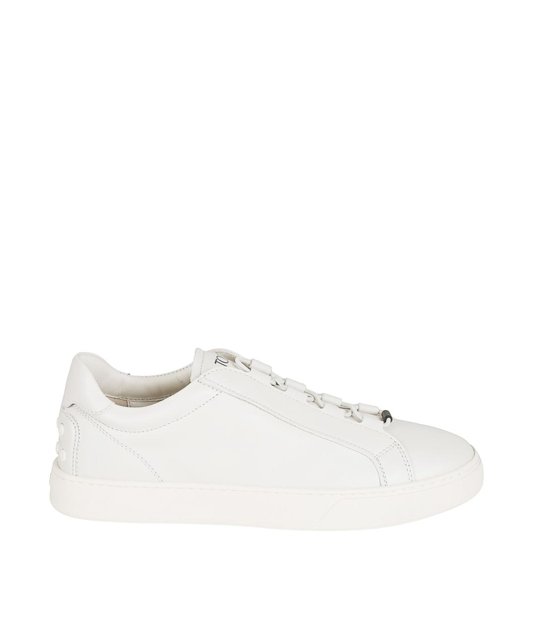 TOD'S Кожаные низкие кроссовки / кеды, фото 1