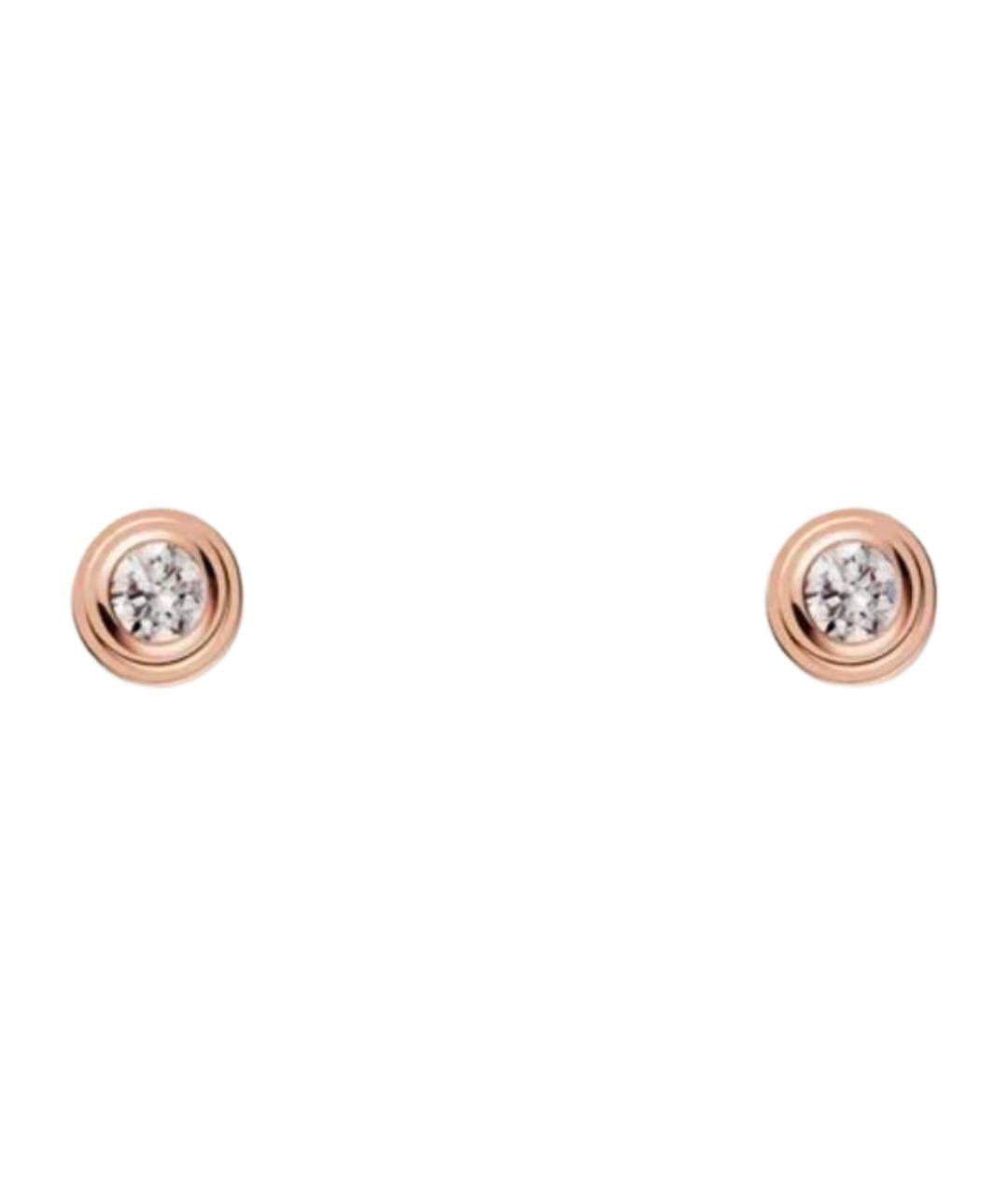 CARTIER Серьги из розового золота, фото 1