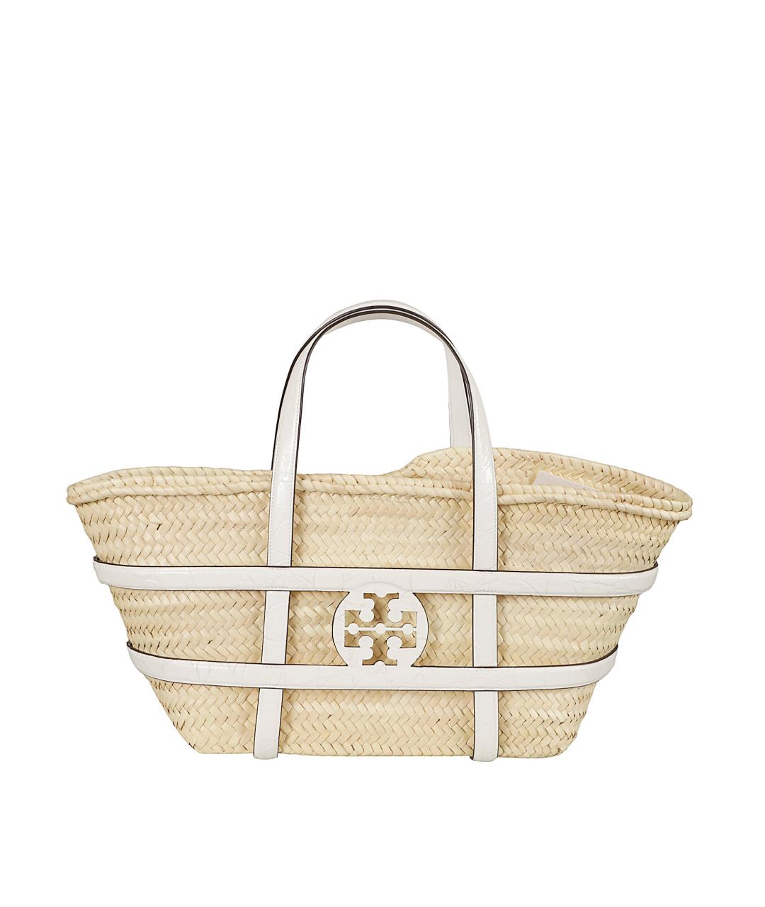 TORY BURCH Белая сумка тоут, фото 1