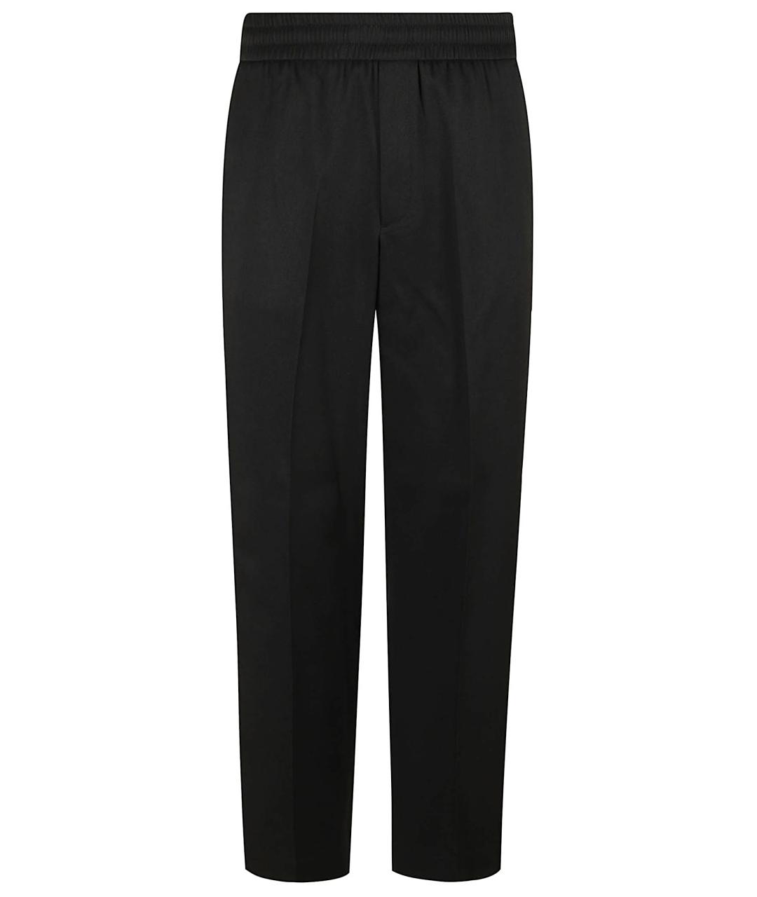 GOLDEN GOOSE DELUXE BRAND Черные шерстяные повседневные брюки, фото 1