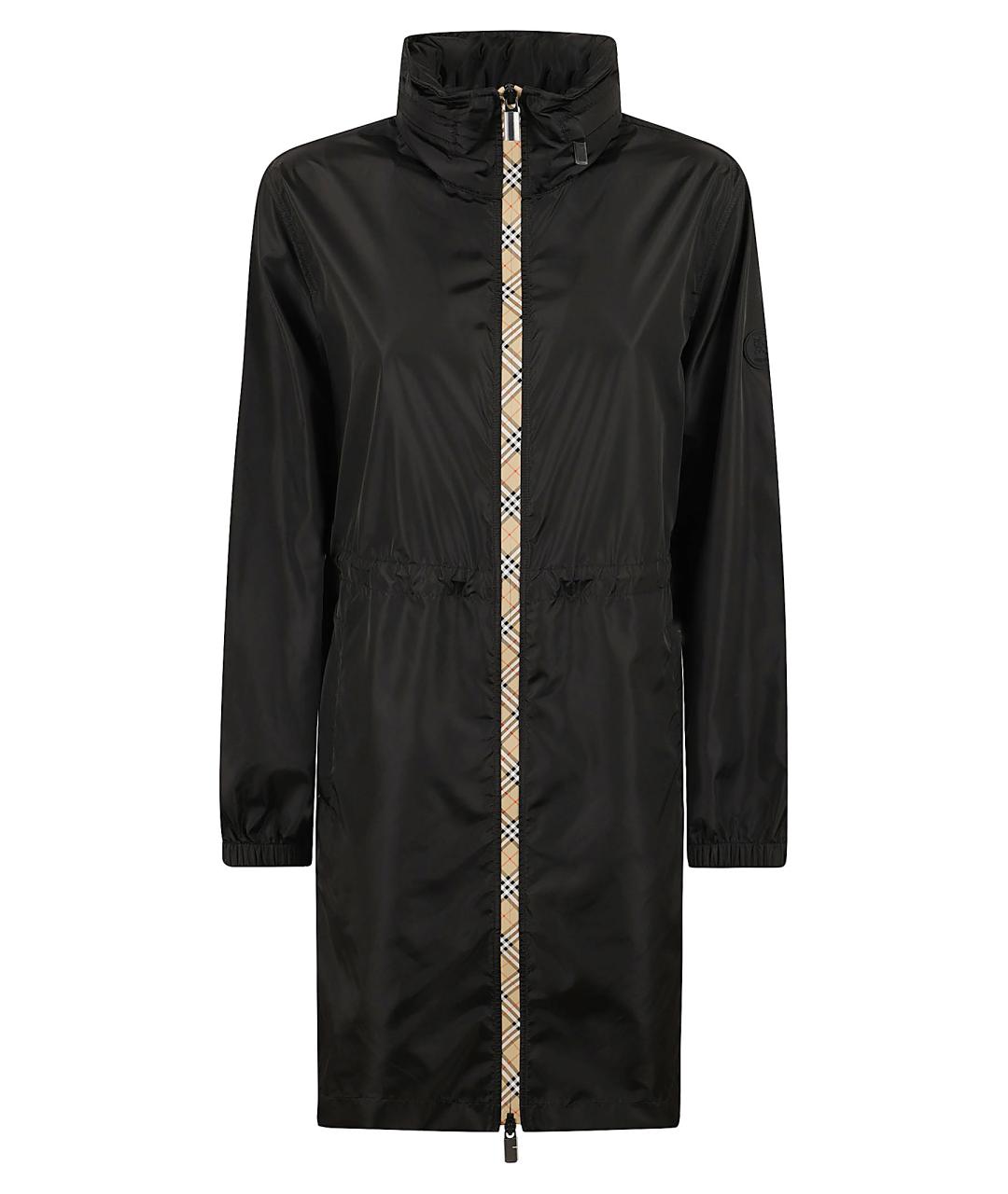 BURBERRY Черная полиамидовая парка, фото 1