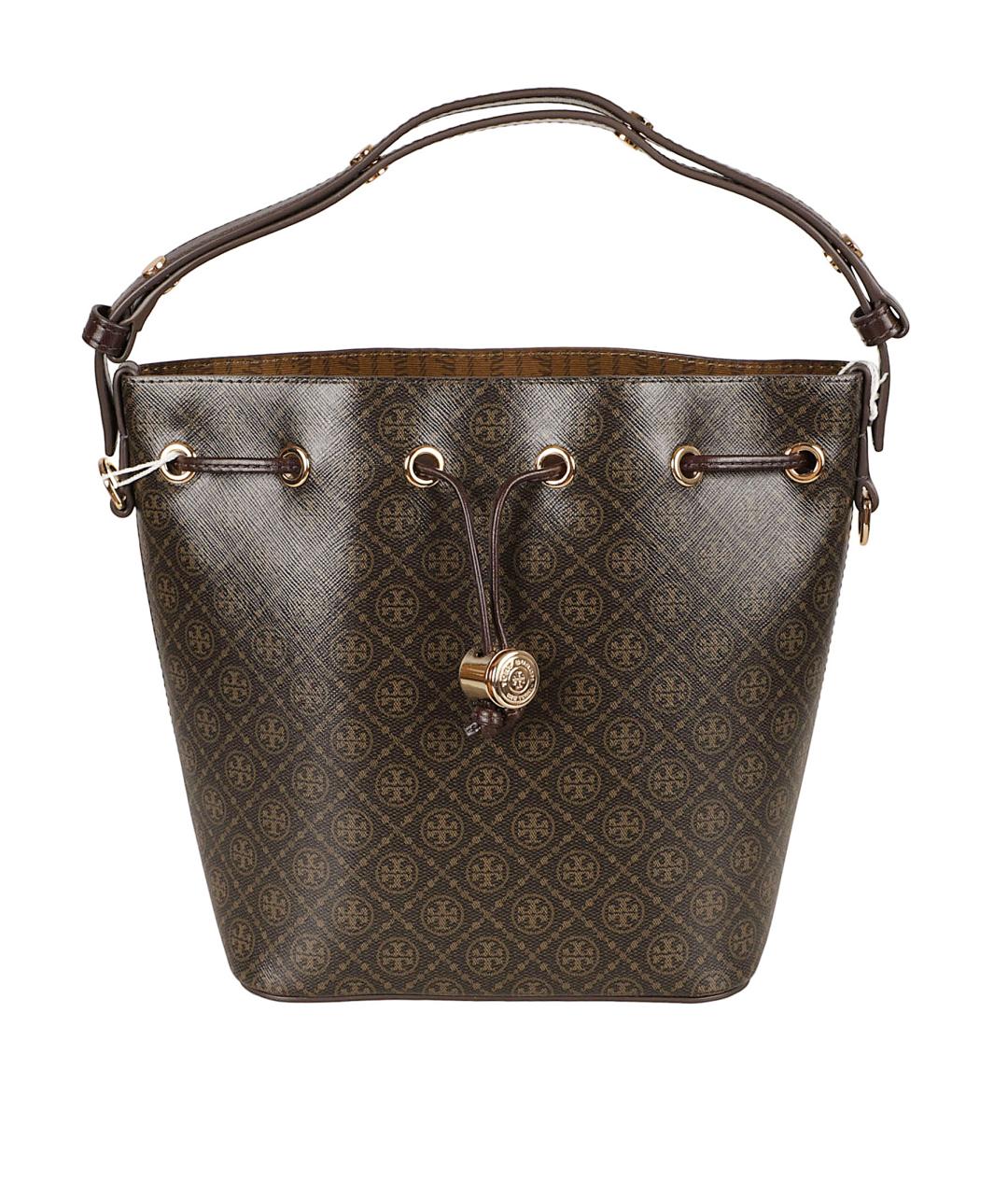 TORY BURCH Коричневая сумка тоут, фото 1