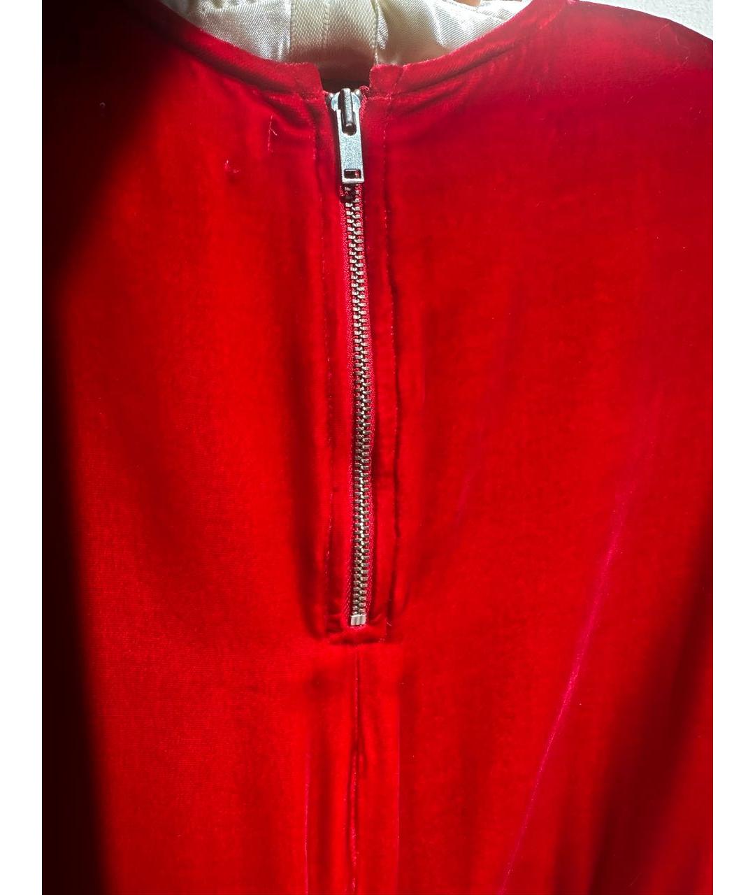 ISABEL MARANT ETOILE Красное шелковое коктейльное платье, фото 5