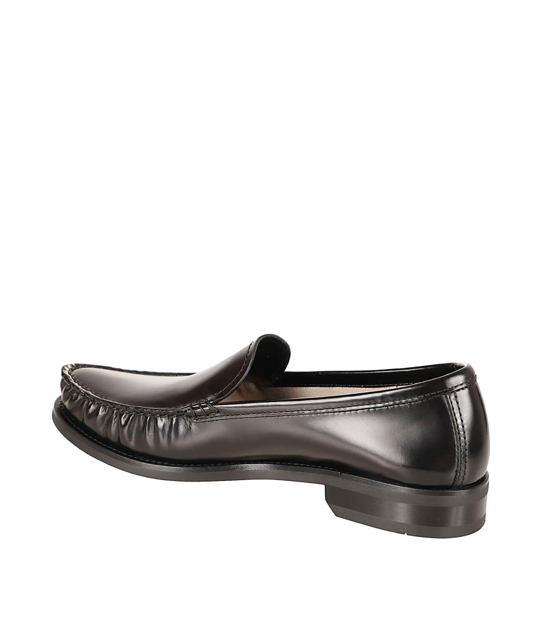 PRADA Черные кожаные лоферы, фото 3