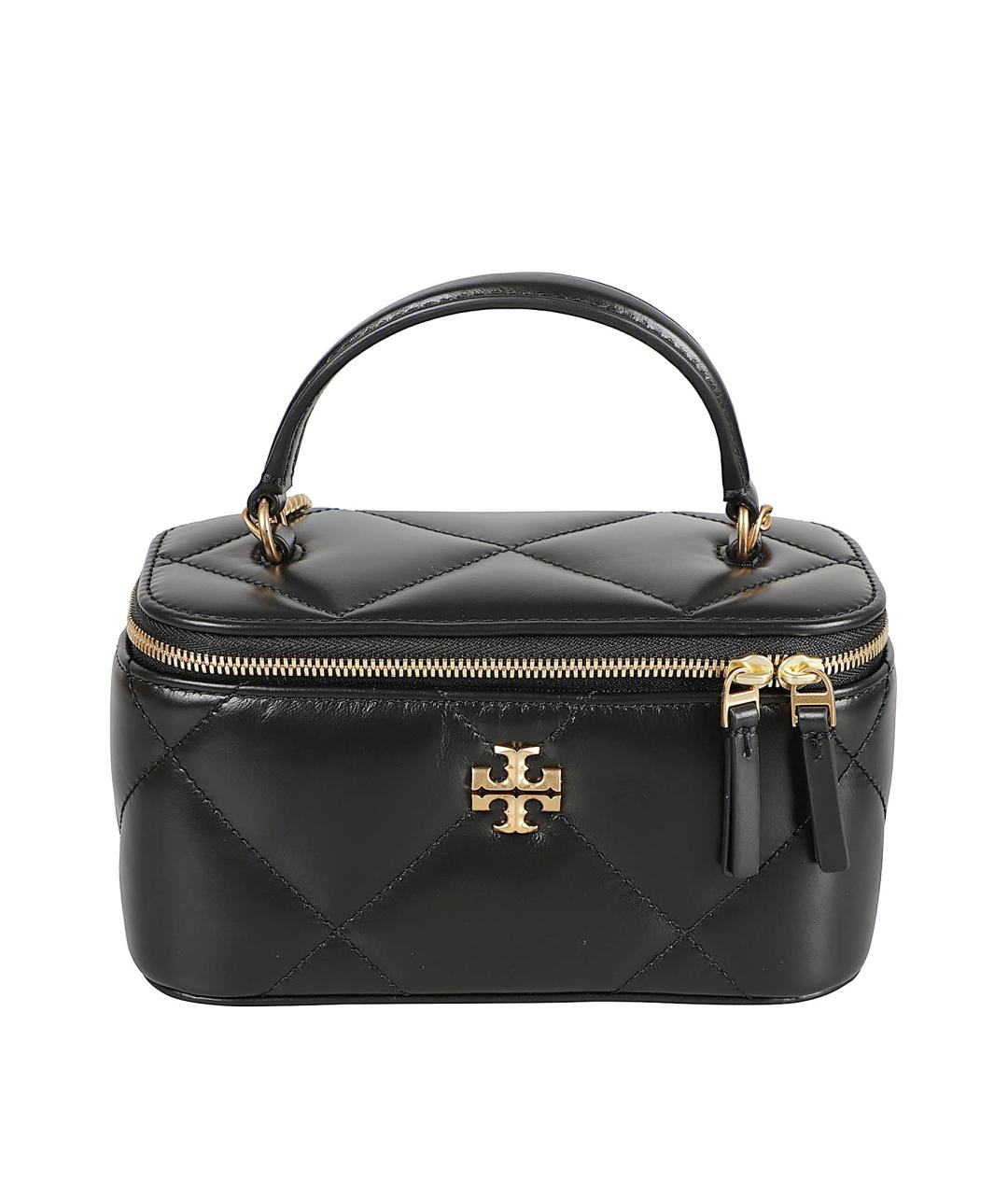 TORY BURCH Черная кожаная сумка через плечо, фото 1