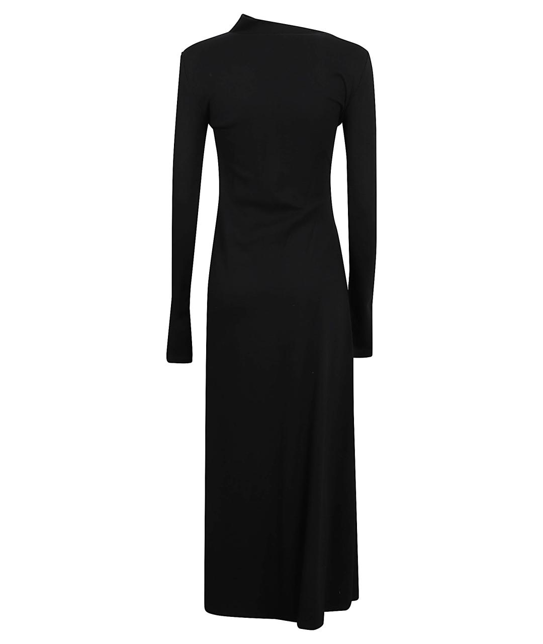 SPORTMAX Черное шерстяное платье, фото 3