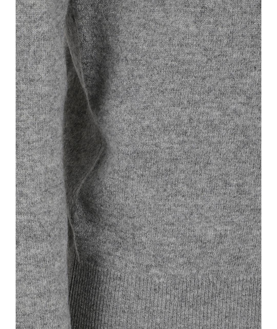 ZEGNA Серый кашемировый джемпер / свитер, фото 2
