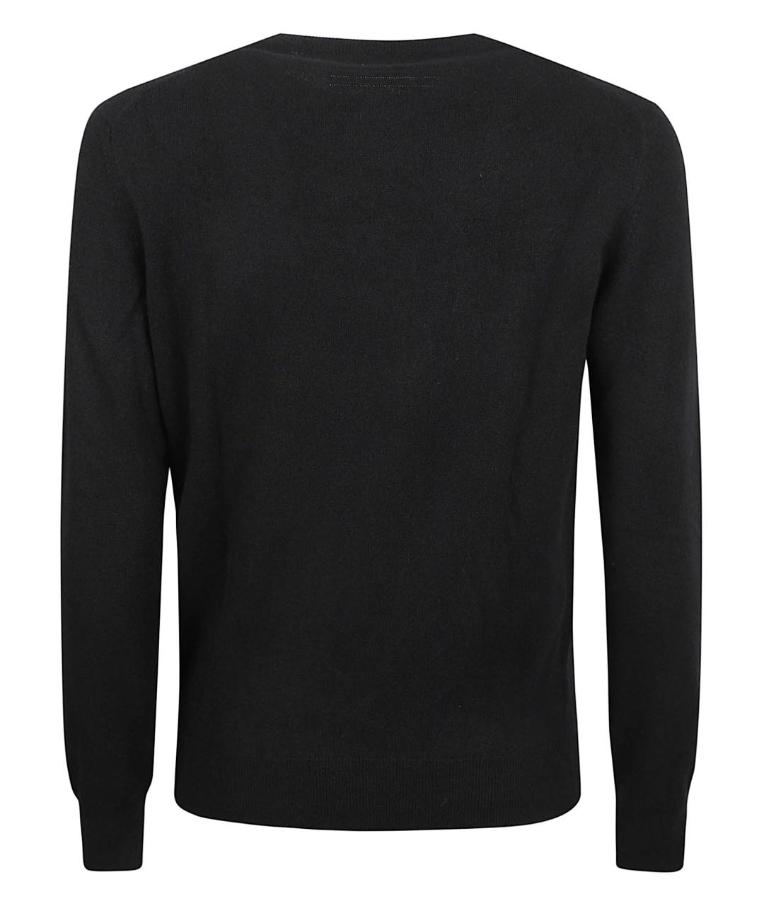 ZEGNA Черный кашемировый джемпер / свитер, фото 3