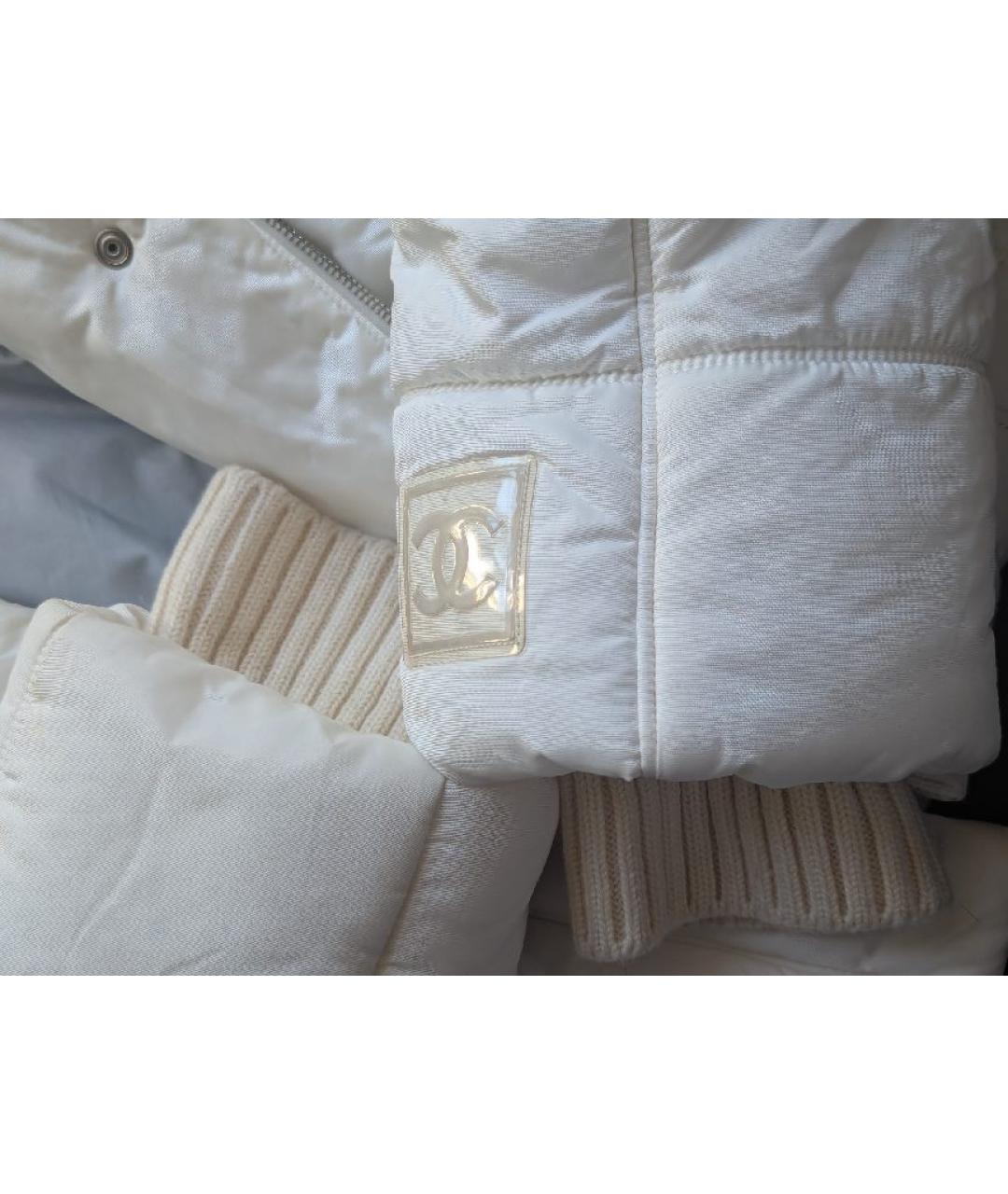 CHANEL Белая куртка, фото 5