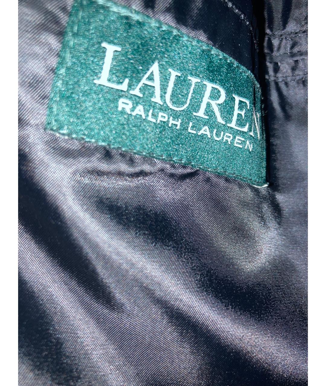 RALPH LAUREN Антрацитовое шерстяное пальто, фото 3
