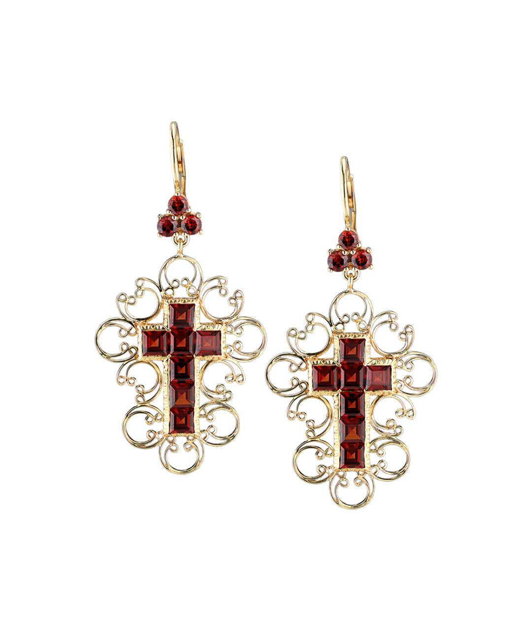 DOLCE&GABBANA Серьги из желтого золота, фото 3