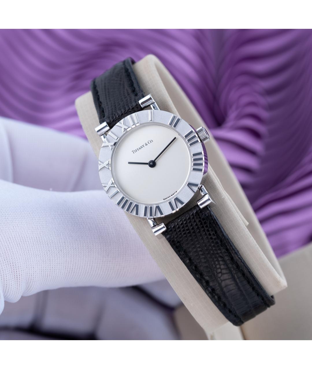 TIFFANY&CO Белые серебряные часы, фото 10