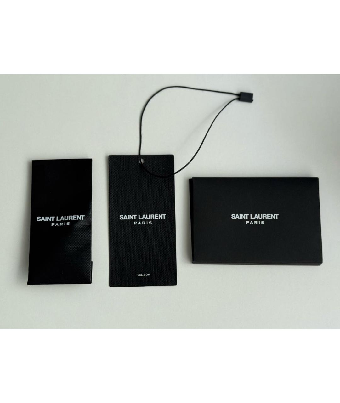 SAINT LAURENT Бежевые туфли из лакированной кожи, фото 2