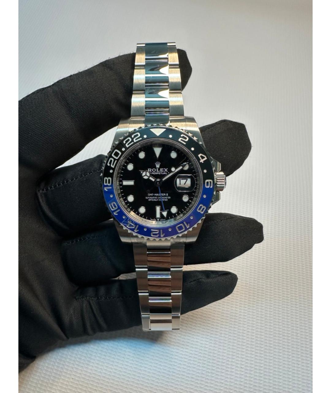 ROLEX Черные часы, фото 3