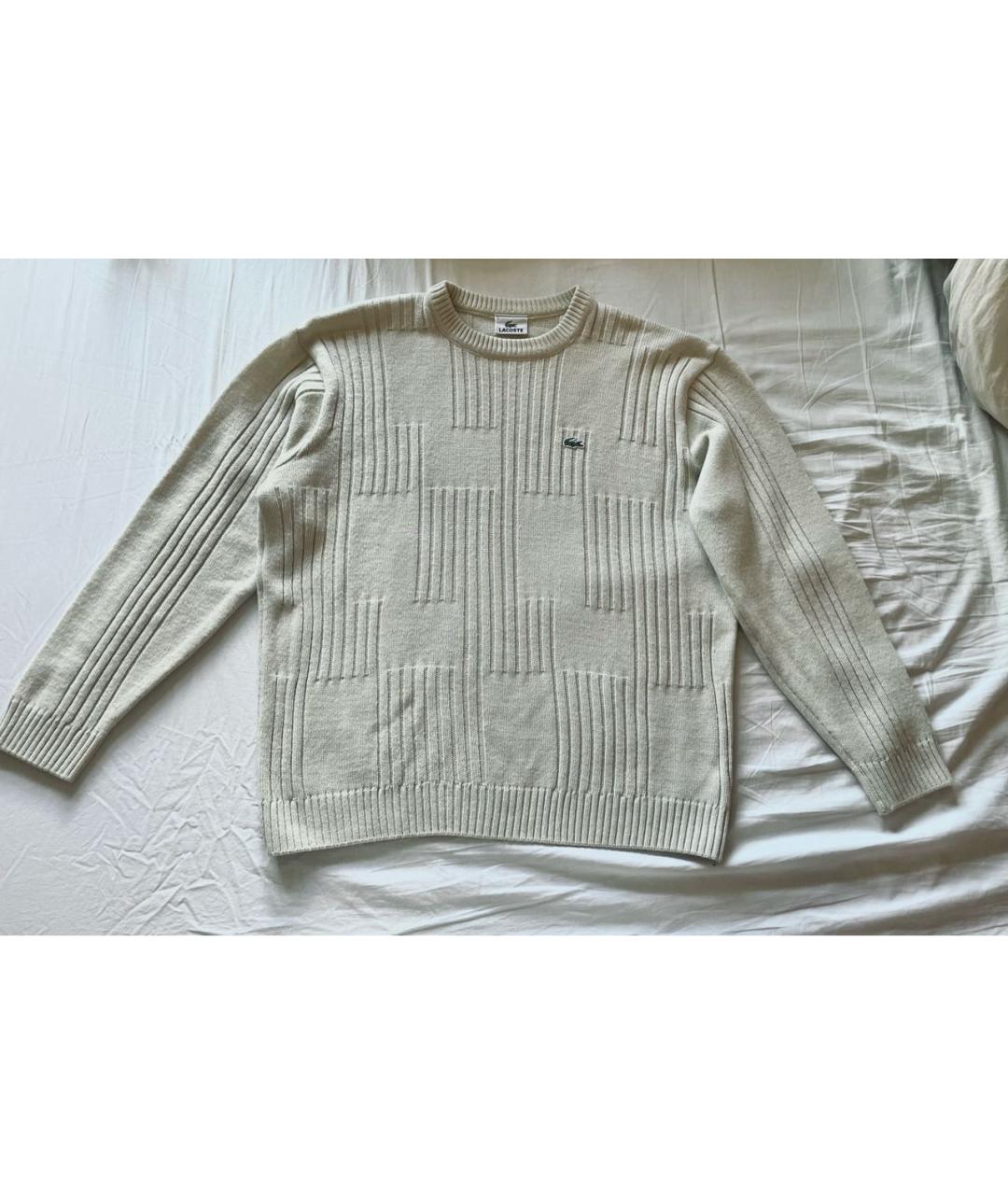 LACOSTE Бежевый джемпер / свитер, фото 9