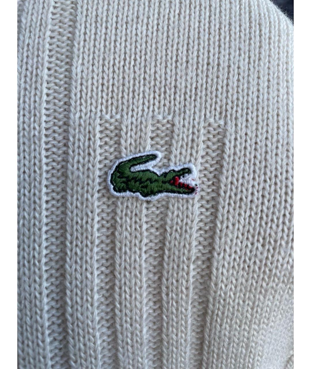 LACOSTE Бежевый джемпер / свитер, фото 3